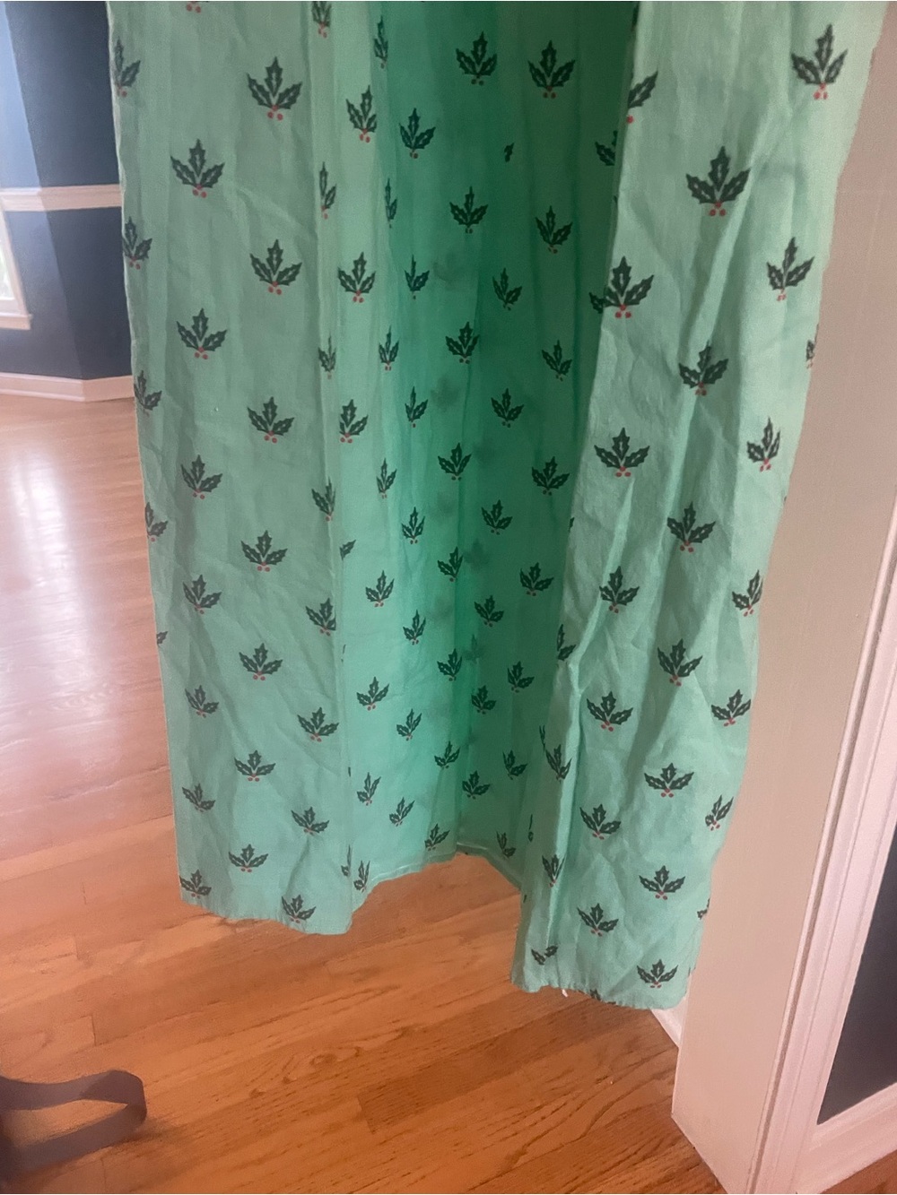 Printfresh Mint Green Embroidered Maxi Dress XL Christmas holiday - Picture 8 of 12